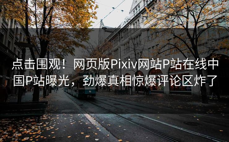 点击围观！网页版Pixiv网站P站在线中国P站曝光，劲爆真相惊爆评论区炸了